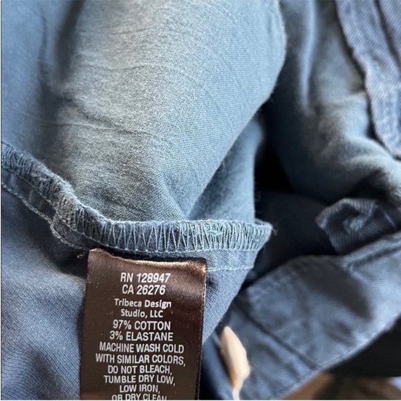 Nili Lotan Paris Pant | Vintage Blue - Picture 7 of 10